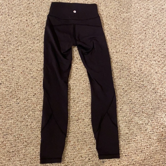 Black Lululemon In Movement Leggings - Picture 4 of 7